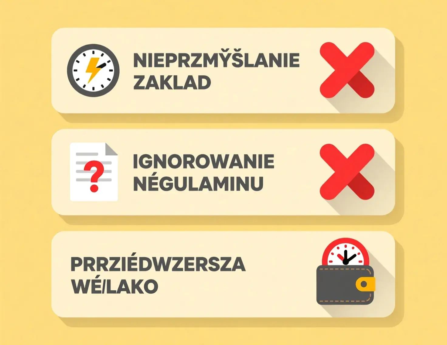 Najczęstsze błędy przy wykorzystaniu bonusów bez depozytu - czego unikać